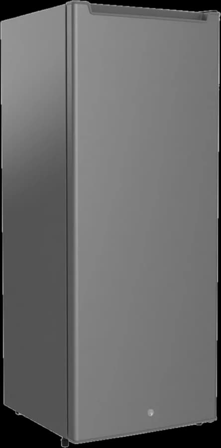 A tall single-door fridge